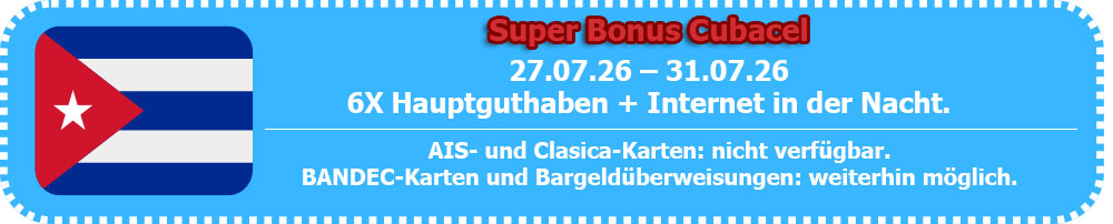 Topup Cubacel